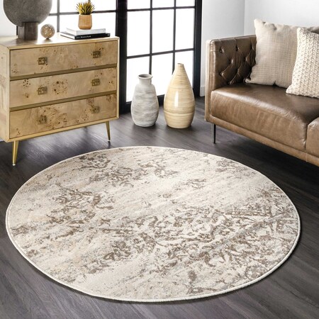 Nuloom Freja Faded Floral Area Rug 8ft OWMN06B-R808